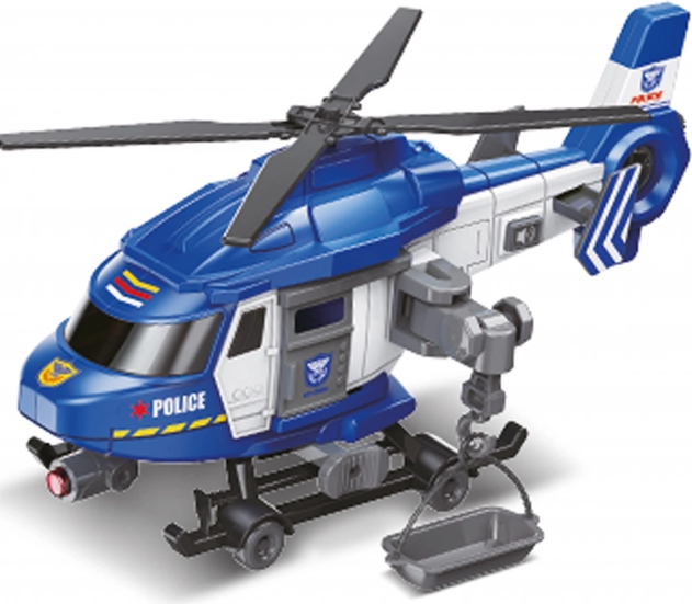 Policijski helikopter z učinki