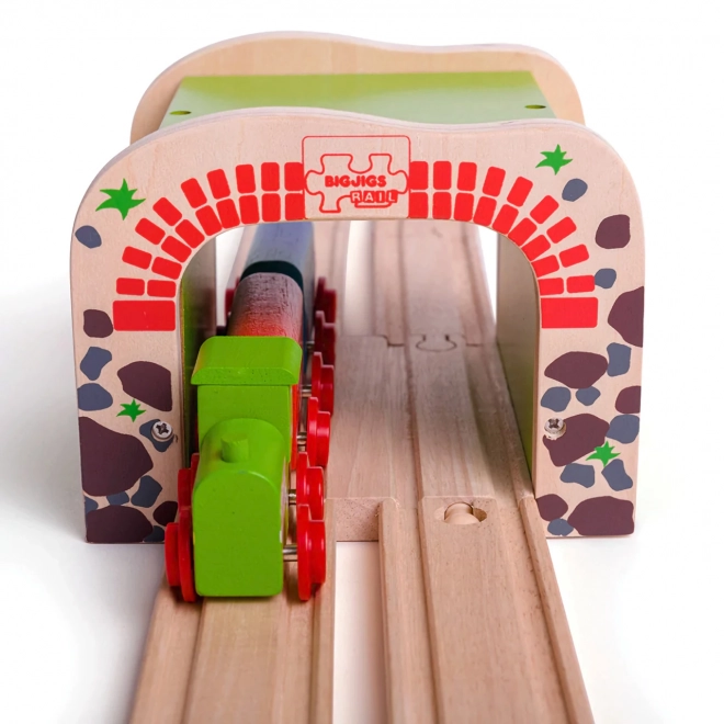 Bigjigs Rail Dvojni železniški tunel