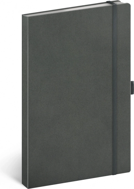 Notique pikčasta beležnica 13 × 21 cm siva