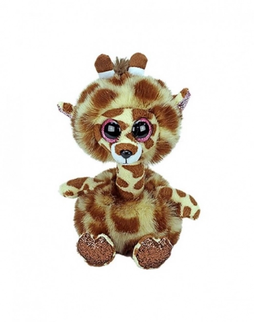 TY Beanie Boos plišasta žirafa z dolgim vratom Gertite 15 cm