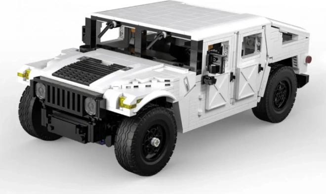 Tehnični komplet CaDA 1386 delov HUMVEE vojaško vozilo 1:12 za otroke 8+