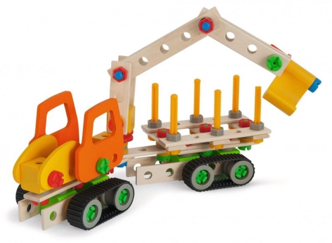 Gradbeni komplet Constructor 4 Bager - 170 delov