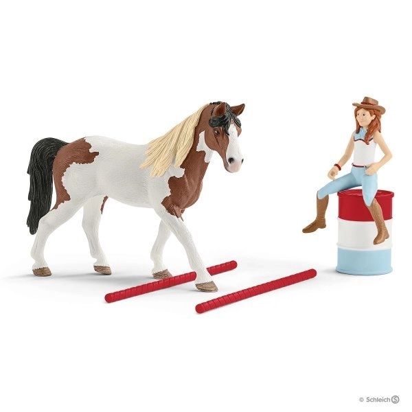 SCHLEICH Horse Club® 42441 Hannah in jahalni komplet za western