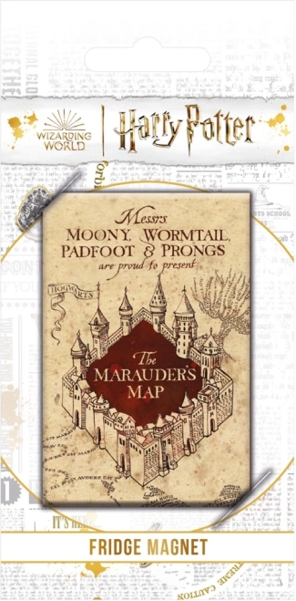 Magnetek Harry Potter – Marauderjev zemljevid