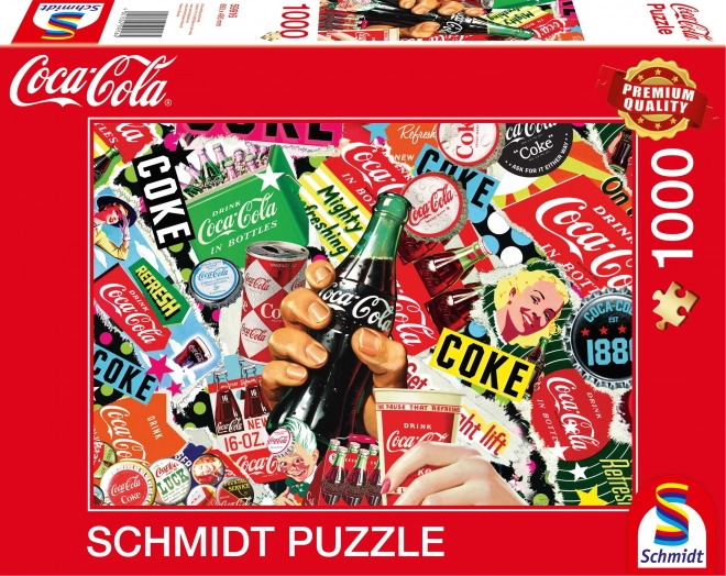 Schmidt Sestavljanka Coca Cola, 1000 kosov
