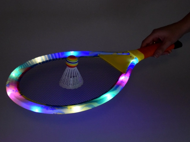 Svetlobne badminton loparji za zabavo