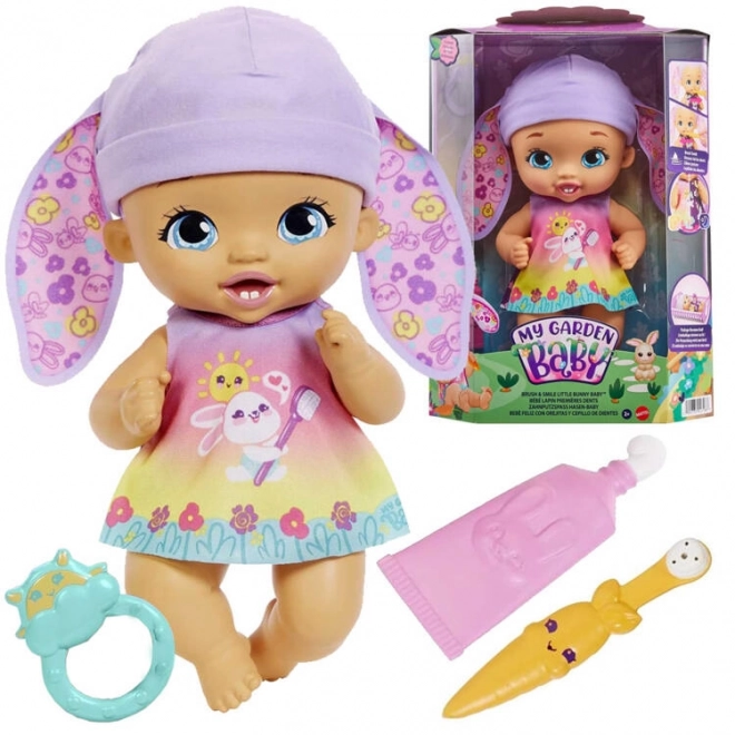 Lutka My Garden Baby zajček čiščenje zob