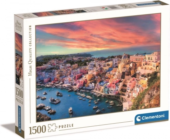 clementoni puzzle picturesqe procida island 1500 koščkov