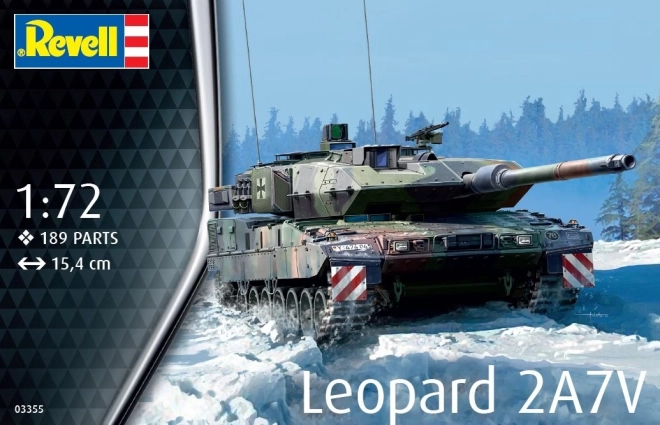 Plastični model tanka Leopard 2A7V 1/72