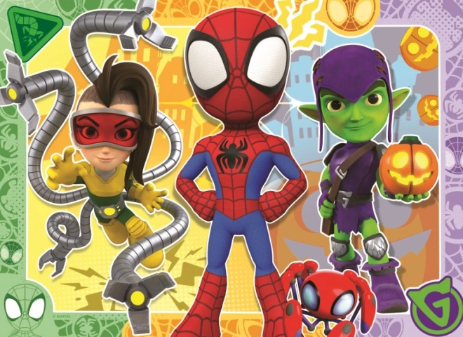 Ravensburger sestavljanka Spidey in njegovi čudoviti prijatelji 4x42 kosov