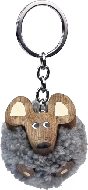 Leseni obesek za ključe Pompon Miška 2Kids Toys