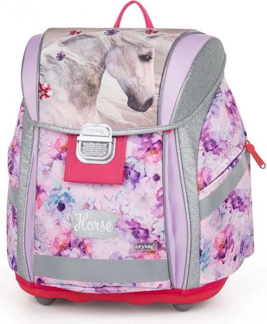 OXYBAG Šolski set 3 kosi Premium Light Konj Romantic