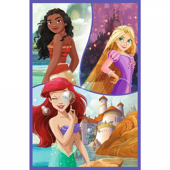 Puzzle 3x80 Disney Princeske Prijateljice Trefl