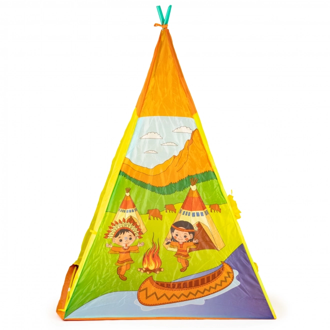 PIXINO Otroški šotor za igranje Indijanski tipi