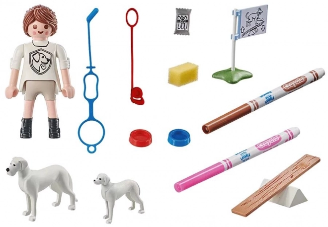 Playmobil Barvni trening s psi