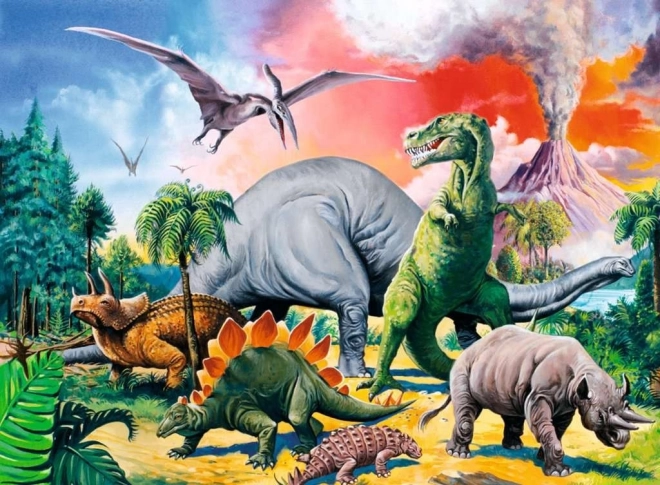 Vznemirljiva dinozavrska tema