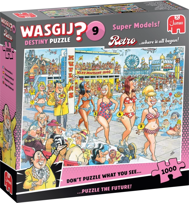 Wasgij Destiny 9: Super Modelke Puzzle 1000 Kosov