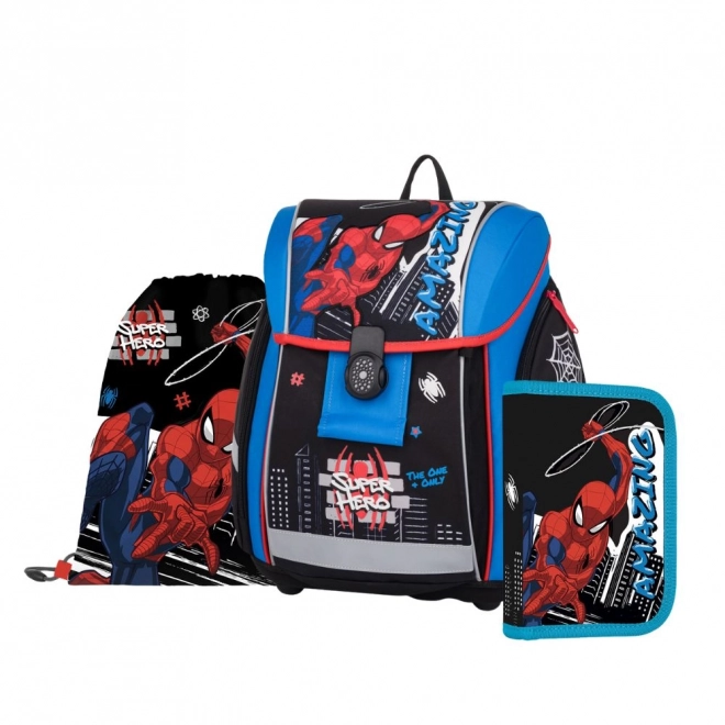 Šolski set PREMIUM LIGHT z motivom Spiderman