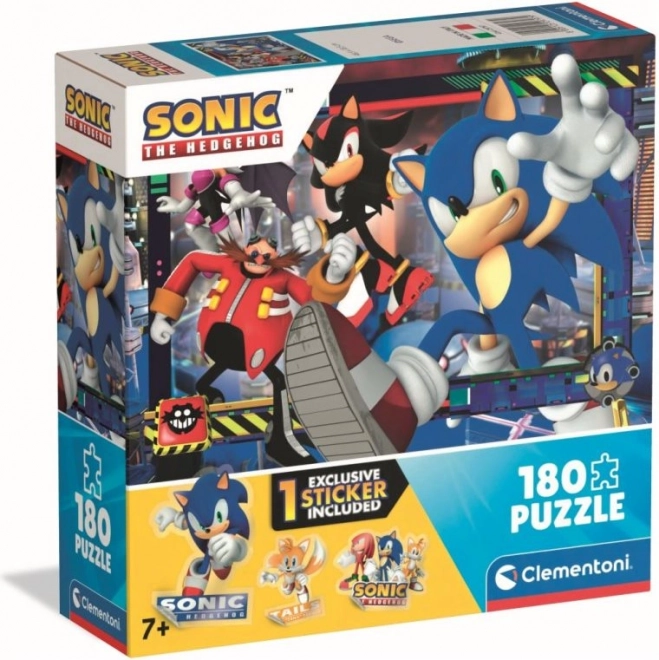 Sestavljanka Sonic Jež v akciji 180 kosov