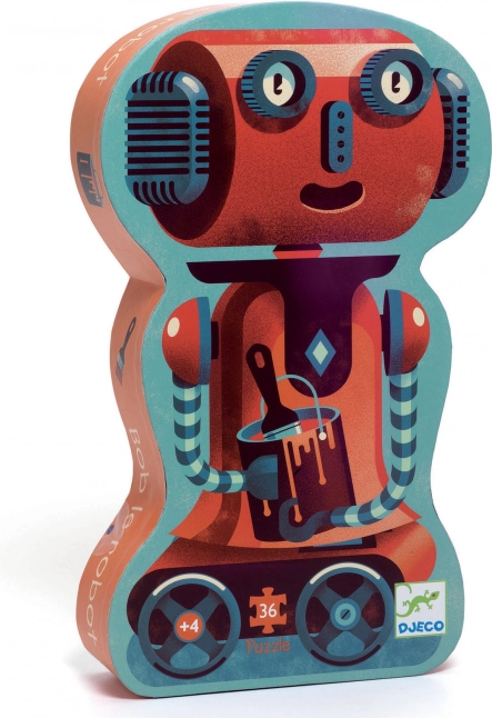 Sestavljanka Robot 36 delov DJECO