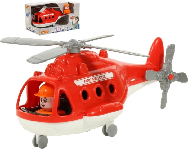 Helikopter Alfa gasilci za otroke od 3 let
