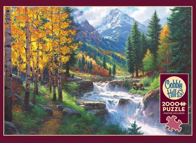 Sestavljanka Vzvišena gora Rocky Mountain 2000 kosov
