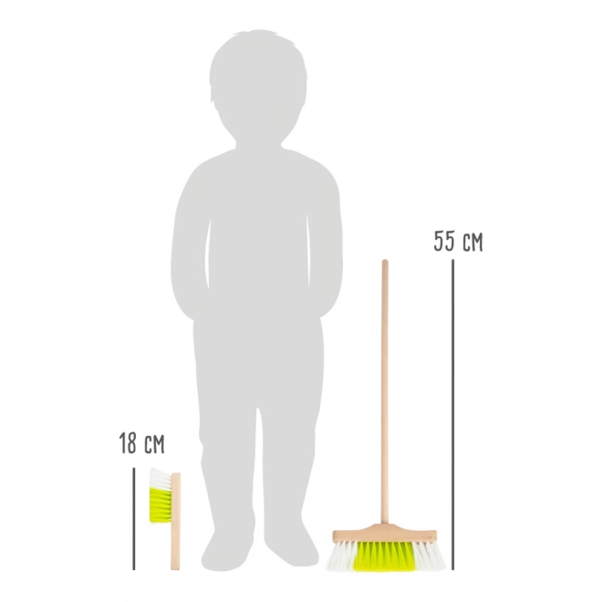 Small Foot kompletič čistil z metlo