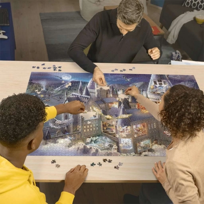 RAVENSBURGER Puzzle Harry Potter: Bradavičarka grad 3000 kosov