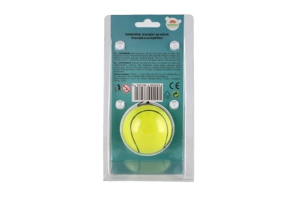 Vračajoča se gumijasta žogica 6cm 4 vrste v blisterju
