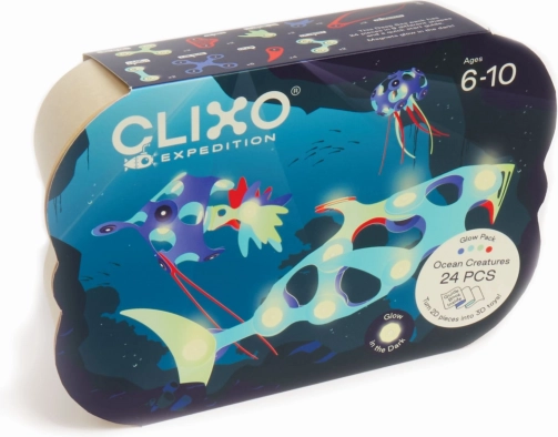 Magnetne kocke Clixo Podvodna Ekspedicija, 24 kosi