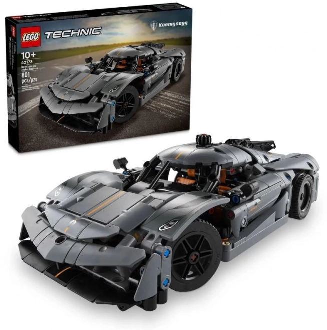 LEGO Technic 42173 Sivo hiperavto Koenigsegg Jesko Absolut