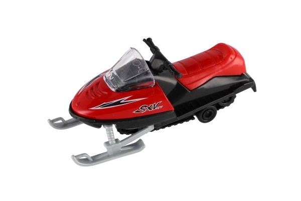 Igrača snežni skuter kovina/plastika 13 cm, na navijanje, 6 barv