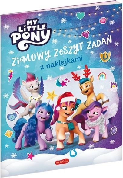 My Little Pony: zimski delovni zvezek z nalepkami (Nova generacija)