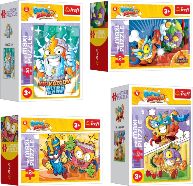 Sestavljanka Kid Kazoom in Super Zings: V akcijo