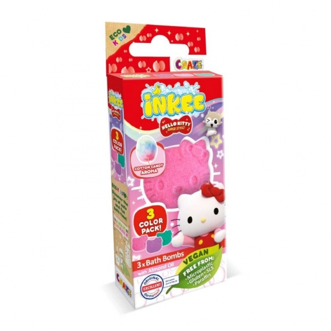 INKEE - Mini paket šumeča bomba - Hello Kitty