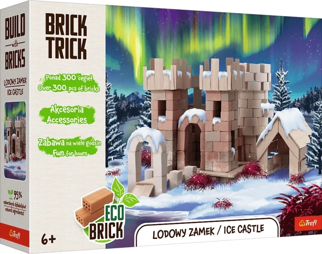 Gradbeni set Brick Trick ledeni grad 300 delov