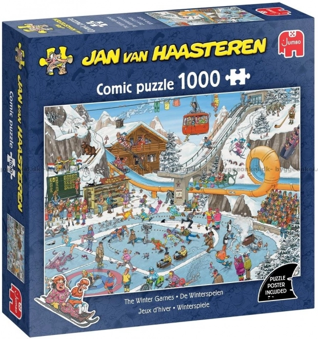 Sestavljanka JvH Zimske igre 1000 kosov