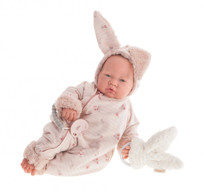 Antonio Juan 80110 SWEET REBORN NACIDA - realistična punčka dojenček z mehkim tekstilnim telesom - 40 cm
