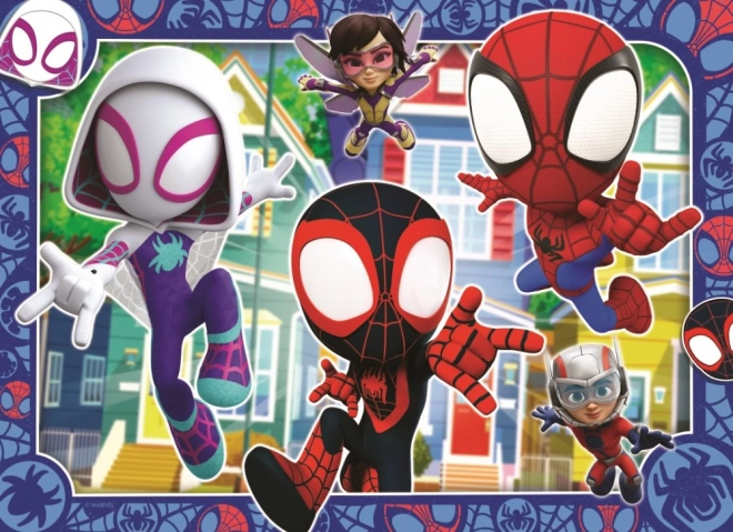Ravensburger sestavljanka Spidey in njegovi čudoviti prijatelji 4x42 kosov