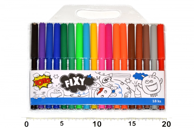 Komplet fixev 18 kos