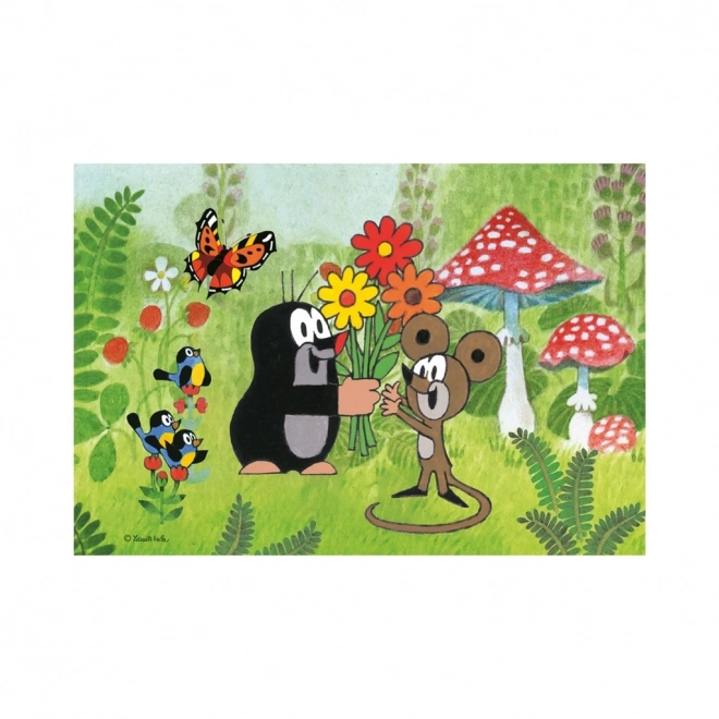 Dino Puzzle Krtek Praznovanje