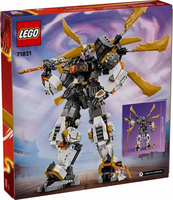 Lego Ninjago: Titanov zmaj meh Cole
