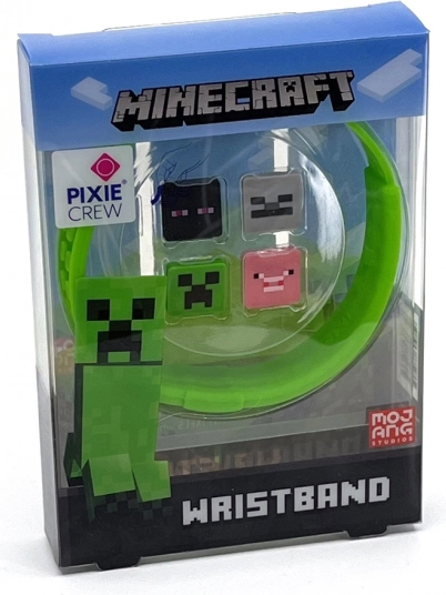 Nastavljiv zeleni zapestnica Pixie Crew & Minecraft