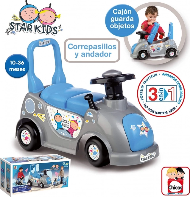 CHICOS Poganjalec Star Kids 3v1 moder