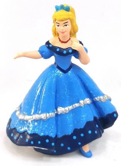 Figurica princesa v modri obleki