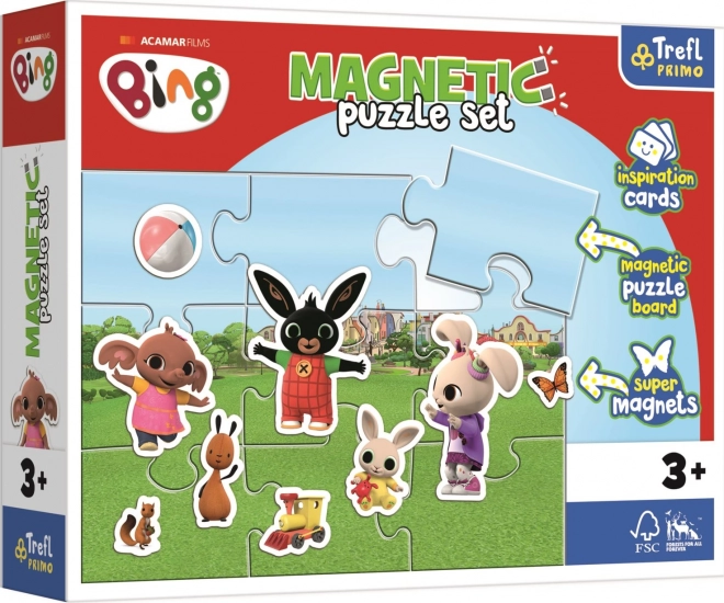 Magnetne puzzle zabavni svet Binga
