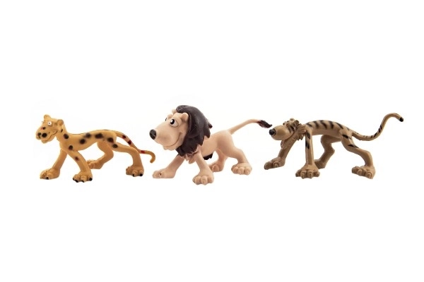 Igrače safari ZOO plast 9-10cm 6 kosov v vrečki