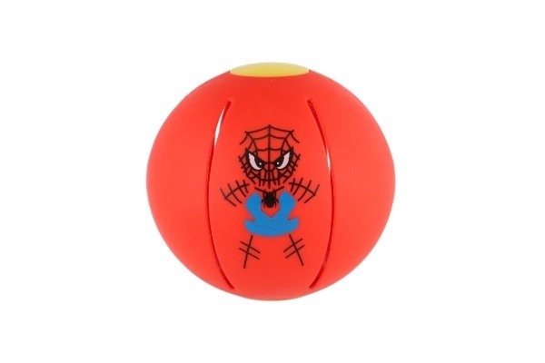 Ploska žoga - Vrzi disk, ulovi žogo! plast 8cm 4 barve 12kos v škatli