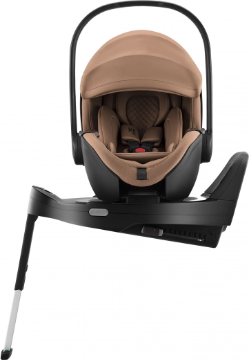 Avtosedež Baby-Safe Lux v razkošnem toplem karamelnem odtenku