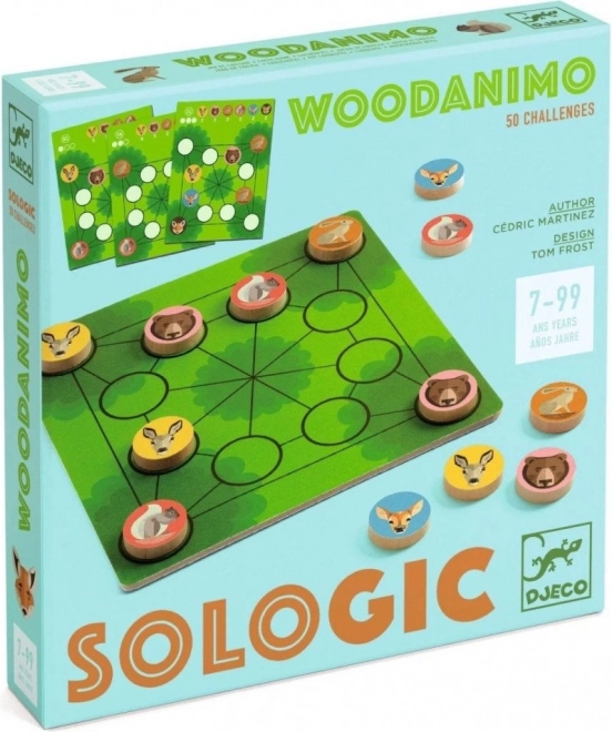 Djeco Lesena Logična Igra Woodanimo